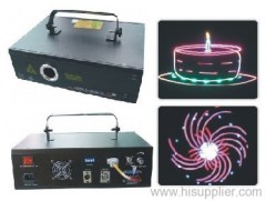 1000mW RGB Laser 1W Animaiton Laser Light System ILDA30Kpps