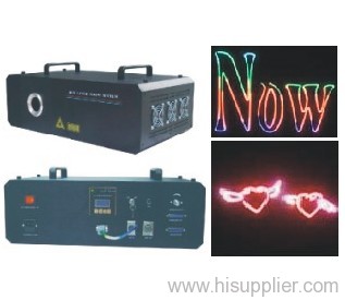 4000mw RGB Laser Animation 4W RGB Laser Light Full Color System