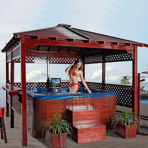 Professional design outdoor spas