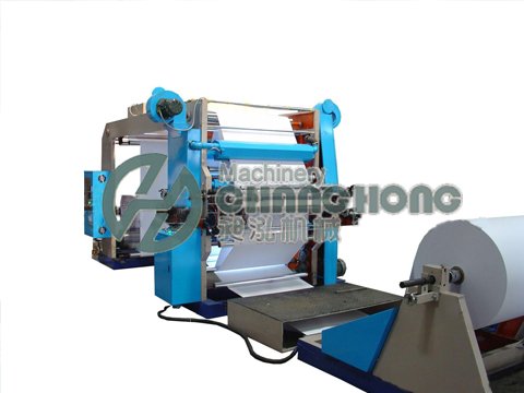 High Speed 2 Color Flexographic Paper Printing Machine