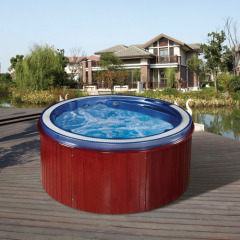 BLUE ROUND OUTDOOR SPA