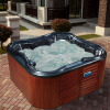 black color arcylic outdoor spa