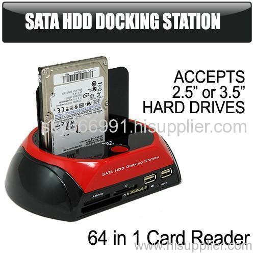 Mult function hdd docking station