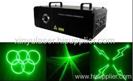 I. Wind 1500 Green Cartoon Laser Stage Lighting