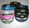EFX sport silicon bracelets wristbands