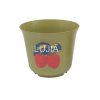 Biodegradable natural plant pot