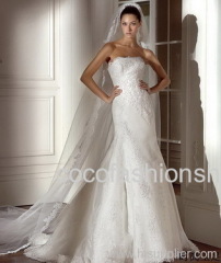 Wedding dresses, 2010 latest design bridal gown, new style mermaid wedding dresses