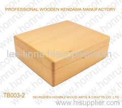 wooden tea packing