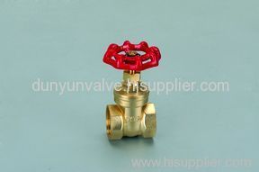 brass gate valve