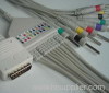 Philips M3703C EKG cable with 10 leads