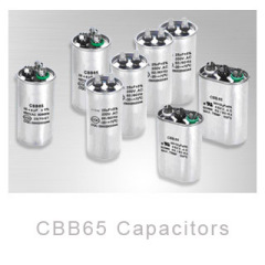 CBB65 Metallized polypropylene film AC motor capacitor (Column, aluminum case, anti-explosion)