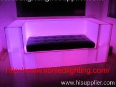 led light sofa for party and club/pub illuminated furniture