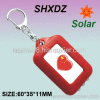 LCD solar torch,can do logo by customer