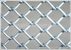 Galvanized chain link netting