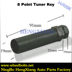 8 Polnt Tuner Key