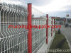 galvanized and pvc coated welded wire mesh fence