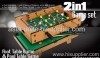 2 in 1 game set foot table &Pool table game