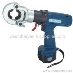 Battery hydraulic crimping tools