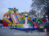 inflatable bouncy slide