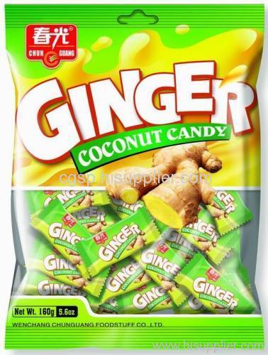 Ginger coconut candy
