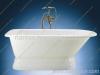 roll top bath with pedestal