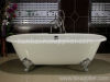 Enamel cast iron bathtub