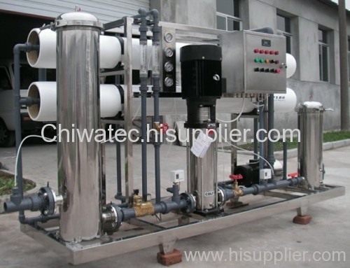 Large capacity industrial water treatment equipment