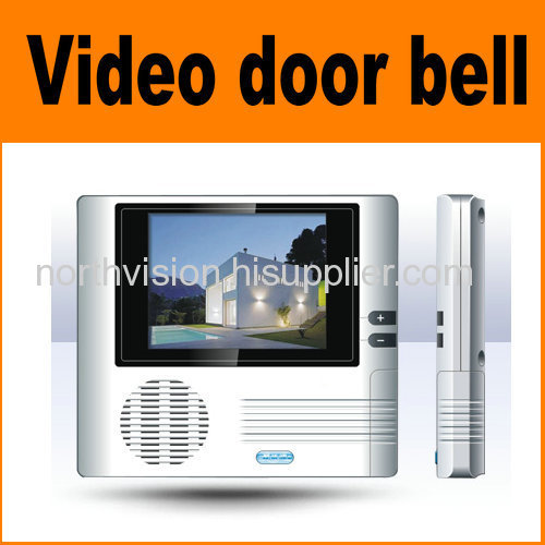 Video door bell peephole camera