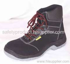 leather upper safety shoes