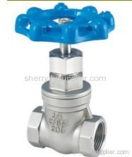 Cast Steel Female Threaded Gate Valve