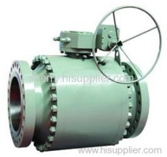 Forged Steel full port ball valve, Flanged ends