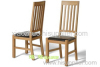 solid wood dining chairs