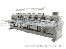 Goldenlaser Six head laser embroidery machine