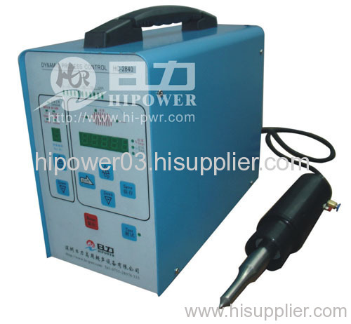 Ultrasonic handy/portable welder and precision spot welder