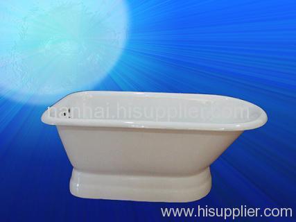 Single Ended Cast Iron Pedestal Bath