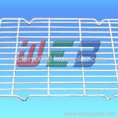 barbecue edg- covered wire mesh