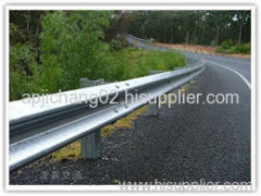 Corrugated Beam Guardrail