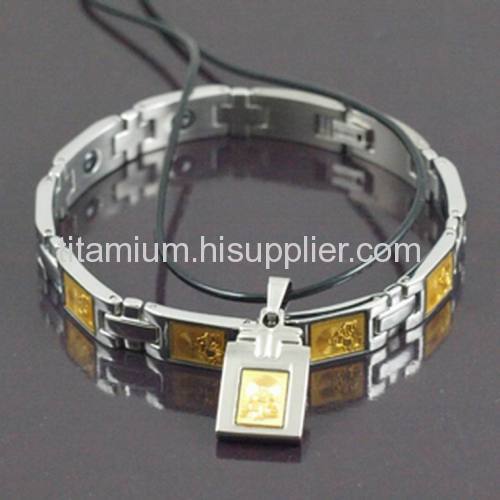 Titanium Bracelet , Power Magnetic Titanium Bracelet