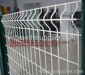 Weld Wire Mesh Fence with Peach Shape Post