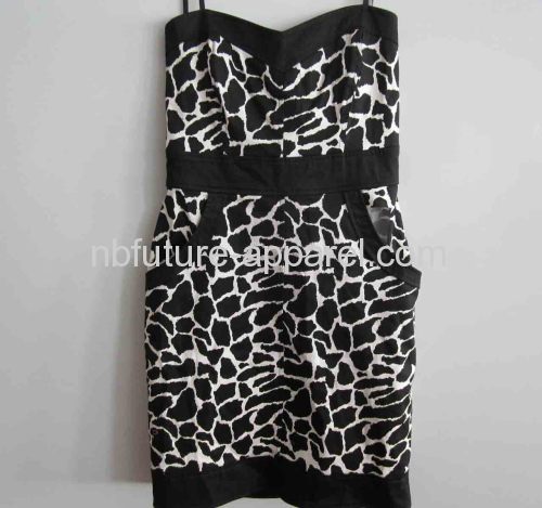 Ladies woven dress