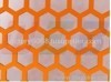 Hexagonal hole perforated metal