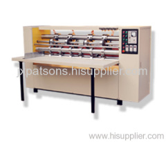 Corrugated board cutting machine