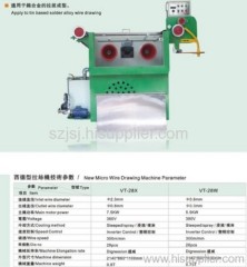 Large size solder wire drawing machine
