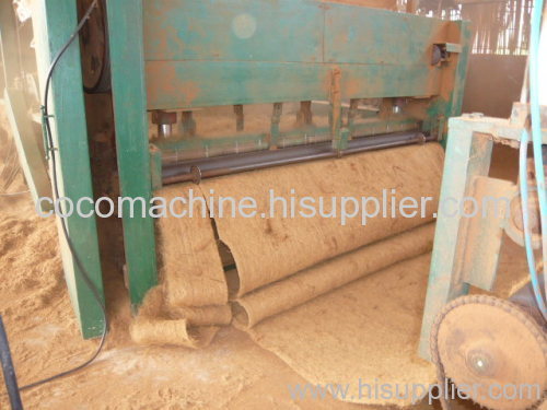 Coir mat knitting machines