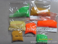 fluorescence glitter powder,Silkscreen printing powder