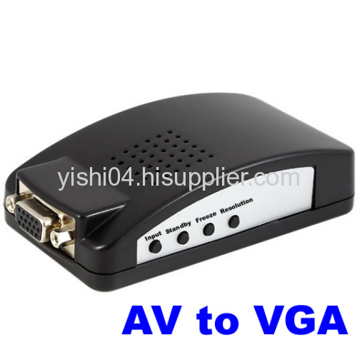 AV to VGA Convertor Box / Video converter / TV to PC box
