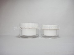 Acrylic cosmetic jar,cream jar,cosmetic packaging