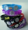 silicone watch shaped wristband/ silicone bracelet