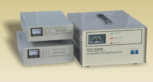 SVC-S High accuracy full automatic AC voltage stabilizer