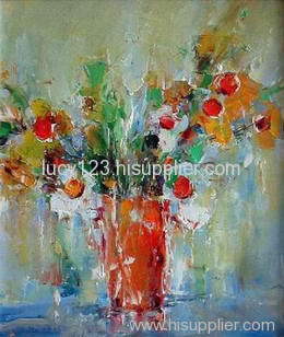 flower oil painting